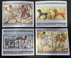 SAN MARINO - MNH** - 1975 - # 1083/1086 - Unused Stamps