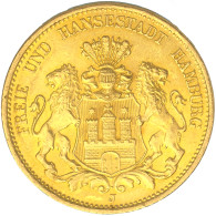 Allemagne-20 Marks Ville D'Hambourg 1900 - 5, 10 & 20 Mark Oro