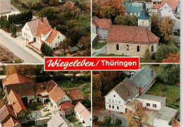 73954849 Bad_Langensalza OT Wiegeleben Fliegeraufnahmen Mit Kirche - Bad Langensalza