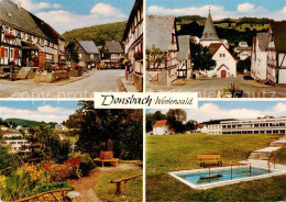 73840387 Donsbach Ortspartien Kirche Wassertretanlage Donsbach - Dillenburg