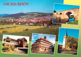 73840296 Vacha Panorama Burg Wendelstein Rathaus Johanneskirche Werrabruecke Vac - Vacha