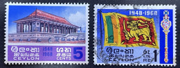 SRI LANKA/CEYLON - M/U  - 1968 - # 385/386 - Sri Lanka (Ceylan) (1948-...)