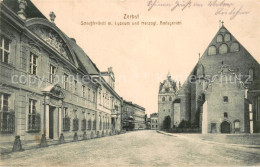 73767532 Zerbst Schlossfreiheit M. Lyzeum U. Herzogl. Amtsgericht Feldpost Zerbs - Zerbst