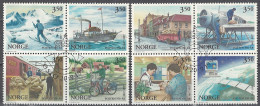Norwegen Norway 1996. Mi.Nr. 1218-1225, Used O - Used Stamps
