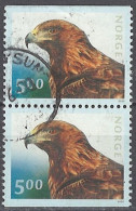 Norwegen Norway 2000. Mi.Nr. 1346 Do/Du Pair, Used O - Oblitérés