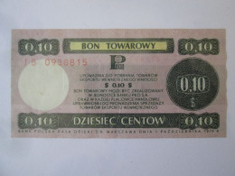 Poland 10 Cents 1979 Bon Towarowy See Pictures - Poland