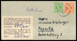 1945, Bizone, 3, 5, Brief - Covers & Documents