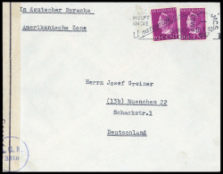 1947, Niederlande, 343 (2), Brief - Autres & Non Classés