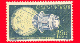 CECOSLOVACCHIA - Usato - 1961 - Ricerche Spaziali - Luna - 1.60 - Gebraucht