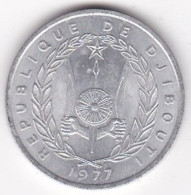 République De Djibouti 5 Francs 1977, En Aluminium , KM# 22 , En Sup - Dschibuti