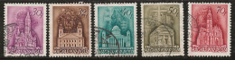 Hongrie 1939 N°Y.T. :  533 à 537 Obl. - Oblitérés