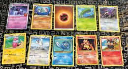 3-2-2024 - Pokémon Card - Selection Of 10 POKEMON Circulated Cards (as Seen On Scan) No Swapping Possible - Lots & Collections