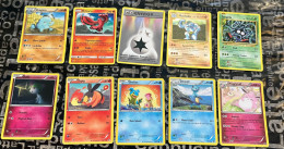 3-2-2024 - Pokémon Card - Selection Of 10 POKEMON Circulated Cards (as Seen On Scan) No Swapping Possible - Lots & Collections