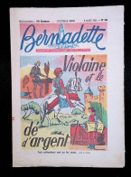 Illustré Catholique Des Fillettes, Hebdomadaire, 5 Août 1951, N° 244,  Frais Fr 2.25 E - Bernadette