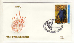 Enveloppe 1er Jour BELGIQUE BELGIE Oblitération 1000BRUSSEL 02/03/1996 - 1991-2000
