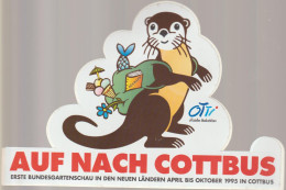 Label Cottbus Mascot Otti - Cachets Généralité