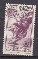 Z1540 - VATICANO SASSONE N°50 - VATICAN Yv N°75 - Gebraucht