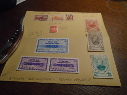 3 Timbres Vignettes (JOFFRE)  1914/18+ SARRE Zone Occupée + 1TP/Neufs 1°) CHOIX + Vignettes RAVITAILLEMENTS NEUFS - War Stamps