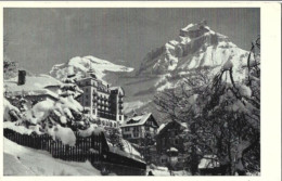 CH - SUISSE : Hôtel Edelweiss : Sommer Und Wintersport. Meilleurs Voeux Des Propriétaires. - Engelberg