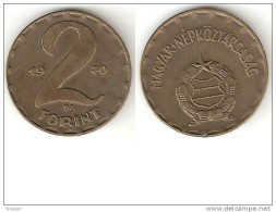 Hungary 2 Forint  1970  Km 591  Xf+ - Hongrie