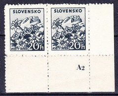 ** Slovaquie 1940 Mi 73 YA (Yv 41), (MNH) - Other & Unclassified
