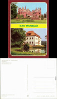 Bad Muskau Blick Auf Das Neues Schloss (Schlossruine)  Schloß  Teichanlage 1981 - Bad Muskau