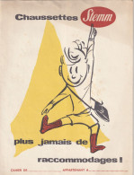 PROTEGE CAHIER ANCIEN CHAUSSETTES  STEMM      VOIR VERSO - Book Covers