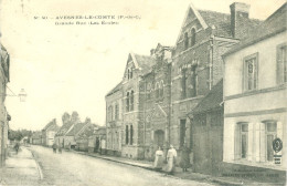 (62) Avesnes-le-Comte : Grande Rue - Les Ecoles - Avesnes Le Comte