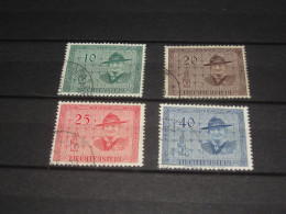 LIECHTENSTEIN   SERIE  315-318   GEBRUIKT (USED) - Used Stamps