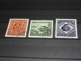 LIECHTENSTEIN   SERIE  319-321  GEBRUIKT (USED) - Oblitérés