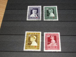 LIECHTENSTEIN   SERIE  338-341    GEBRUIKT (USED) - Gebruikt