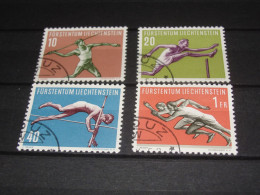 LIECHTENSTEIN   SERIE  342-345    GEBRUIKT (USED) - Gebraucht