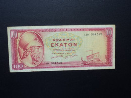 GRÈCE * :  100 DRACHMAI    1.7.1955     P 192b     TTB - Griekenland