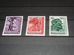 LIECHTENSTEIN   SERIE  377-379  GEBRUIKT (USED) - Oblitérés