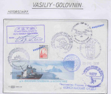 Russia Vasily Golovnin Signature Diff Ca  29.01.2010 (OR180) - Navires & Brise-glace