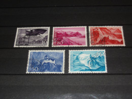 LIECHTENSTEIN   SERIE  381-385  GEBRUIKT (USED) - Oblitérés