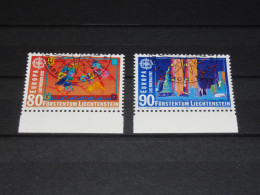LIECHTENSTEIN   SERIE  1033-1034  GEBRUIKT (USED) - Used Stamps