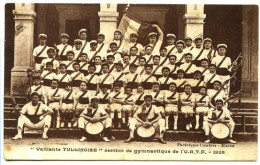 CPA 9 X 14  Isère TULLINS  Vaillante Tullinoise Section De Gymnastique De L'U.A.T.F. 1926  Avec Mm Chapel - Langon - * - Tullins