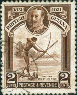 GUYANA BRITANNICA, BRITISH GUIANA, COMMEMORATIVI, 1931, FRANCOBOLLI USATI Mi:GY 152, Scott:GB-GY 206, Yt:GY 138 - British Guiana (...-1966)