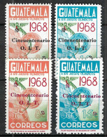 GUATEMALA Ca.1968: Lot De TP "50 Ans De L' OIT" Neufs** - ILO