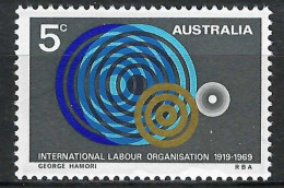 AUSTRALIE Ca.1969: TP "50 Ans De L' OIT" Neuf** - ILO