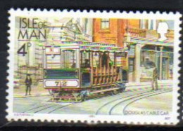 Isle Of Man IOM 1991 Old Trams And Railways - Douglas Cable Car Mi  457 MNH(**) - Man (Ile De)