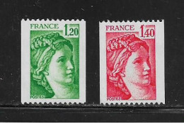 FRANCE  ( FR8 - 904 )   1980  N° YVERT ET TELLIER  N°  2103/2104   N** - Ungebraucht