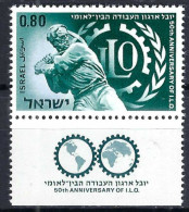 ISRAEL Ca.1969: TP "50 Ans De L' OIT" Neuf** - OIT