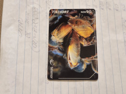 Norway-(N-207)-Blaskjell / Blue Mussel-(NOK 90)-(79)-(tirage-50.000)-(1.8.01)-used Card+1card Prepiad Free - Noorwegen