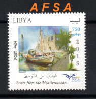 LIBYA 2015 Euromed Postal- Joint Issue With Portugal-Greece-Palestine-Slovenia-Croatia-Cyprus-Lebanon.Malta.Mo - Joint Issues