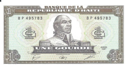 HAITI 1 GOURDE 1987 UNC P 245 - Haïti