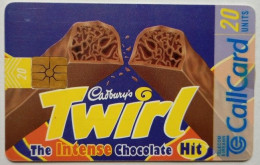 Ireland 20 Units Chip Card - Cadbury's Twirl - Ierland