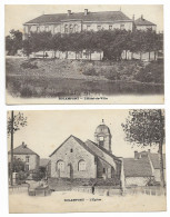 ROLAMPONT 1924 Mairie + église HAUTE MARNE Près Châteauvillain Maranville Joinville Arc En Barrois Langres Chalindrey - Vignory