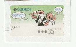 Espagne Spain España - Etiquetas Franqueo / ATM - Comics - Mortadelo Y Filemon - Mi AT24, Yt D21 - 1999 - Viñetas De Franqueo [ATM]